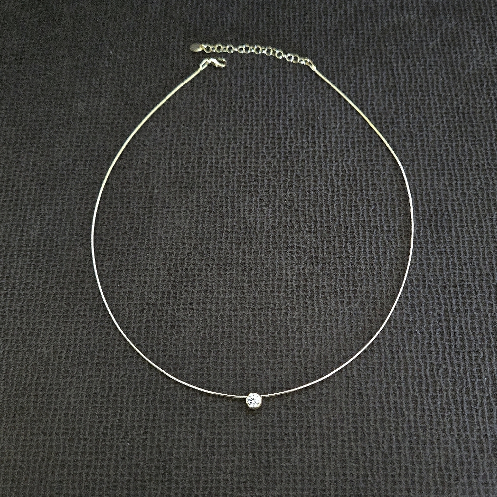 Mia Fiore Cubic Zirconia💎 Slider Necklace - NWT - Picture 2 of 16